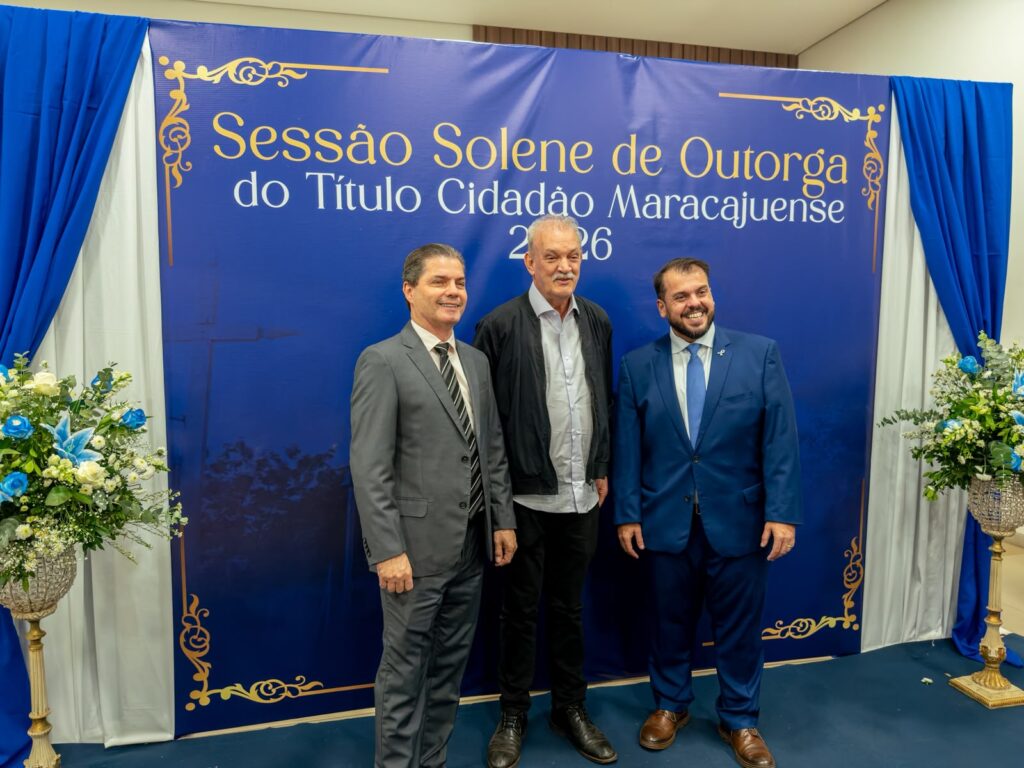 Título de Cidadão Maracajuense reconhece trajetória de trabalho de Geraldo Resende Título de Cidadão Maracajuense reconhece trajetória de trabalho de Geraldo Resende