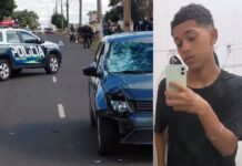 MS: Às vésperas de fazer 15 anos, menino morre atropelado na saída da escola