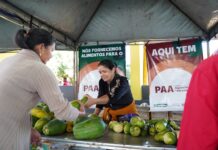 Feira solidária em MS aproxima quem produz de quem recebe alimentos do PAA