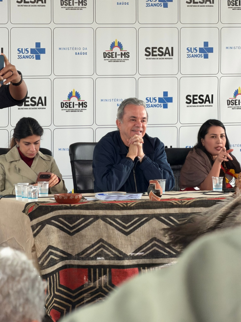 Vander destaca entregas e afirma que política indigenista do governo Lula prioriza MS Vander destaca entregas e afirma que política indigenista do governo Lula prioriza MS