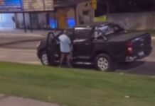 Motorista é flagrado em situação obscena em plena rua; caso repercute nas redes