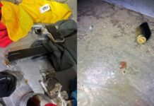 Polícia encontra arma, munições e motocicleta usadas em atentado a tabacaria em MS