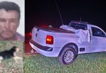 Homem morre atropelado em Itaporã; cachorro que o acompanhava também morreu