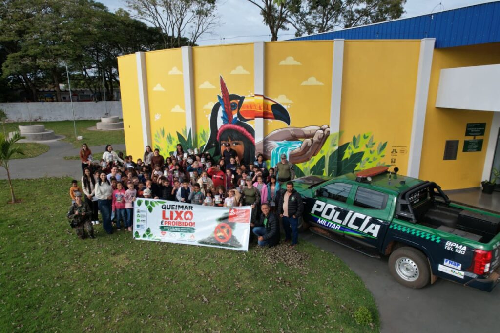 PMA leva educação ambiental e orientações sobre prevenção de incêndios a estudantes