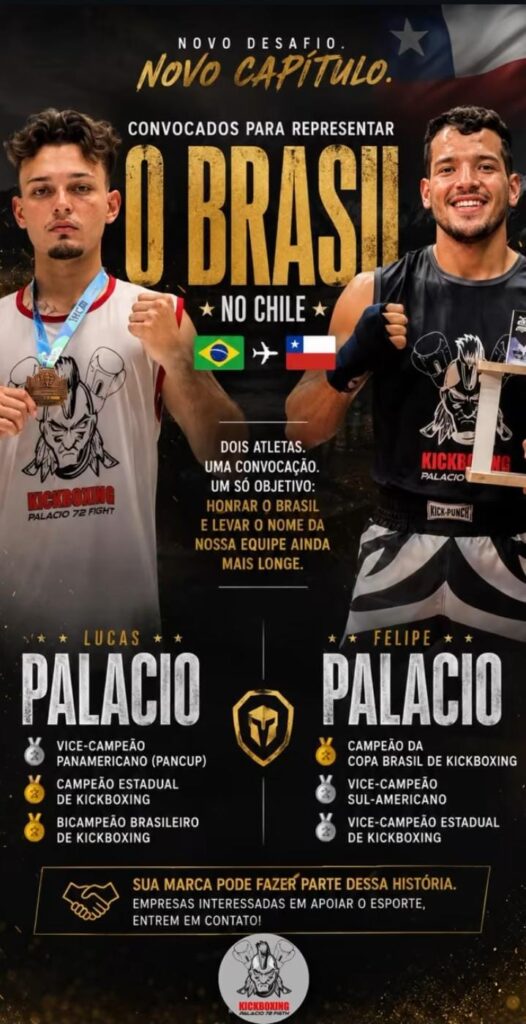 De Dourados para o Chile: Lucas Palácio é convocado para representar o Brasil no kickboxing De Dourados para o Chile: Lucas Palácio é convocado para representar o Brasil no kickboxing