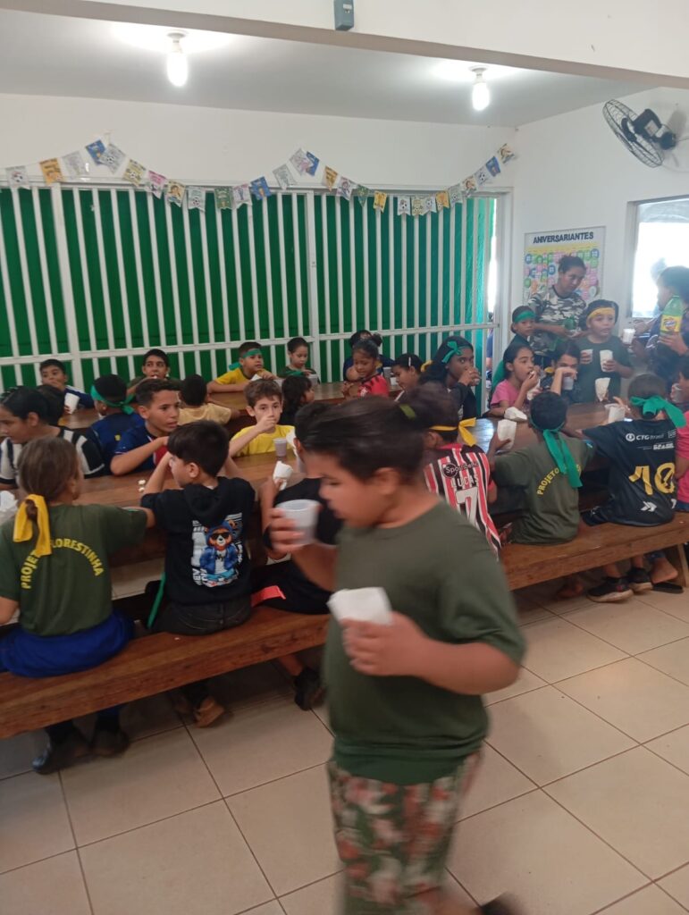 Projeto Florestinha promove festa de encerramento do primeiro semestre em Três Lagoas Projeto Florestinha promove festa de encerramento do primeiro semestre em Três Lagoas