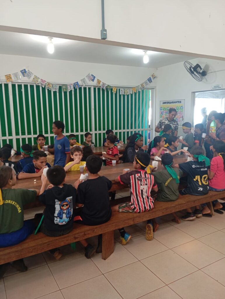 Projeto Florestinha promove festa de encerramento do primeiro semestre em Três Lagoas Projeto Florestinha promove festa de encerramento do primeiro semestre em Três Lagoas