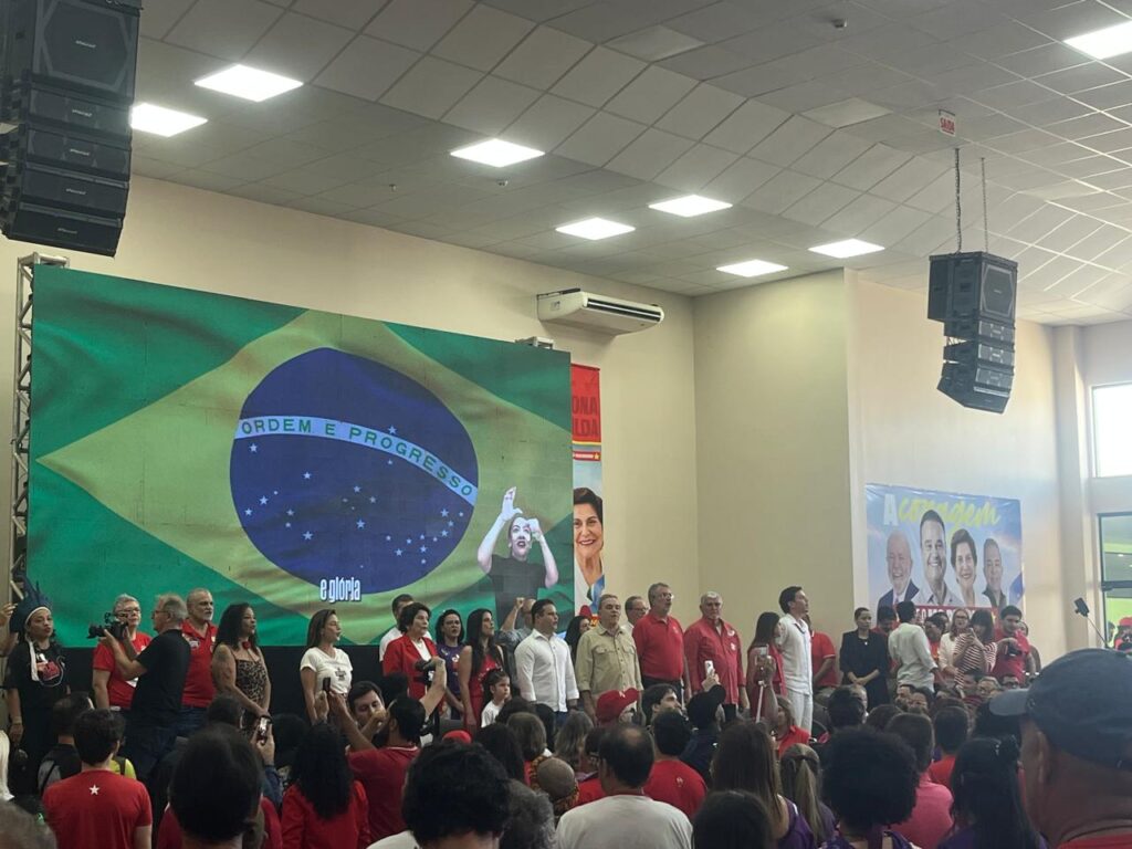 Federação Brasil da Esperança oficializa chapa e lança candidatos em convenção em Campo Grande Federação Brasil da Esperança oficializa chapa e lança candidatos em convenção em Campo Grande