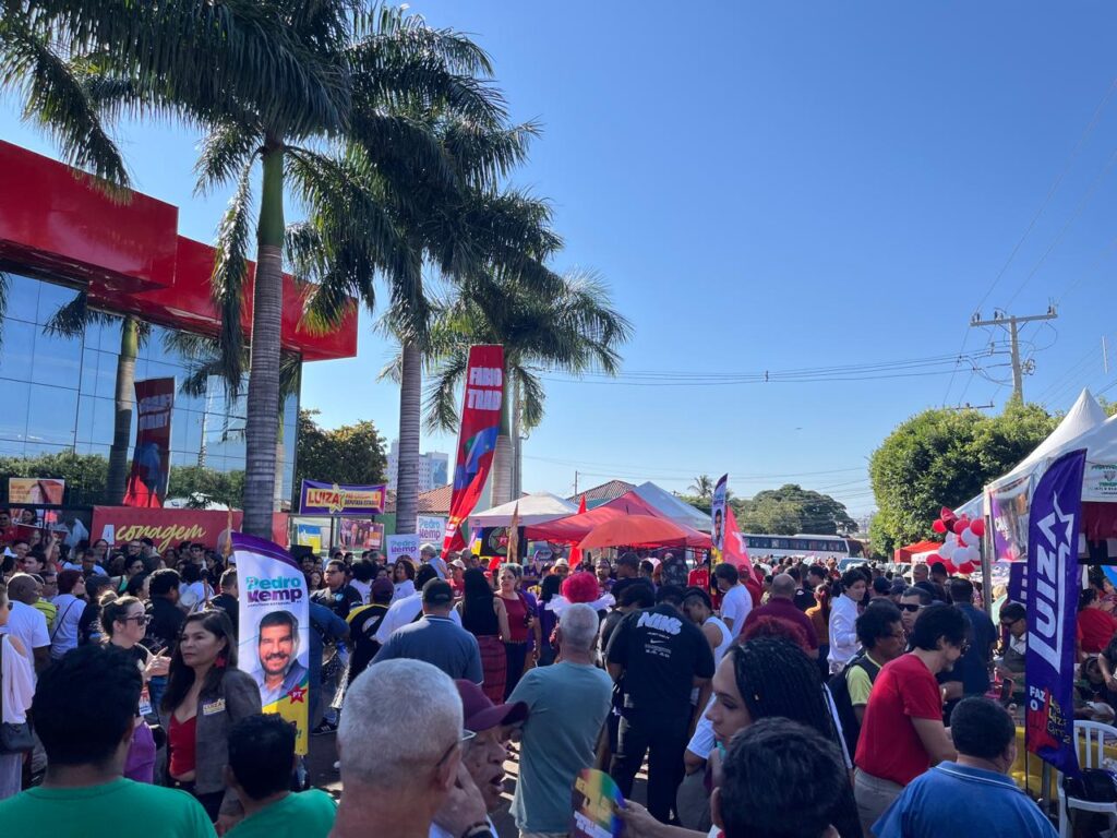 Federação Brasil da Esperança oficializa chapa e lança candidatos em convenção em Campo Grande Federação Brasil da Esperança oficializa chapa e lança candidatos em convenção em Campo Grande