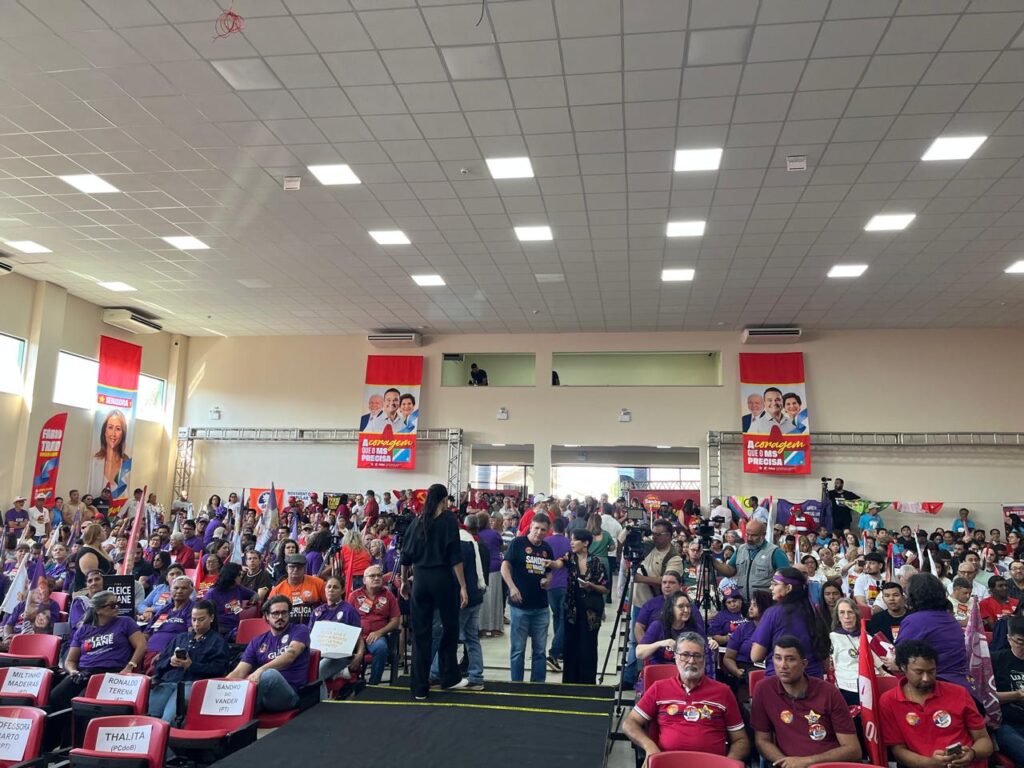 Federação Brasil da Esperança oficializa chapa e lança candidatos em convenção em Campo Grande Federação Brasil da Esperança oficializa chapa e lança candidatos em convenção em Campo Grande
