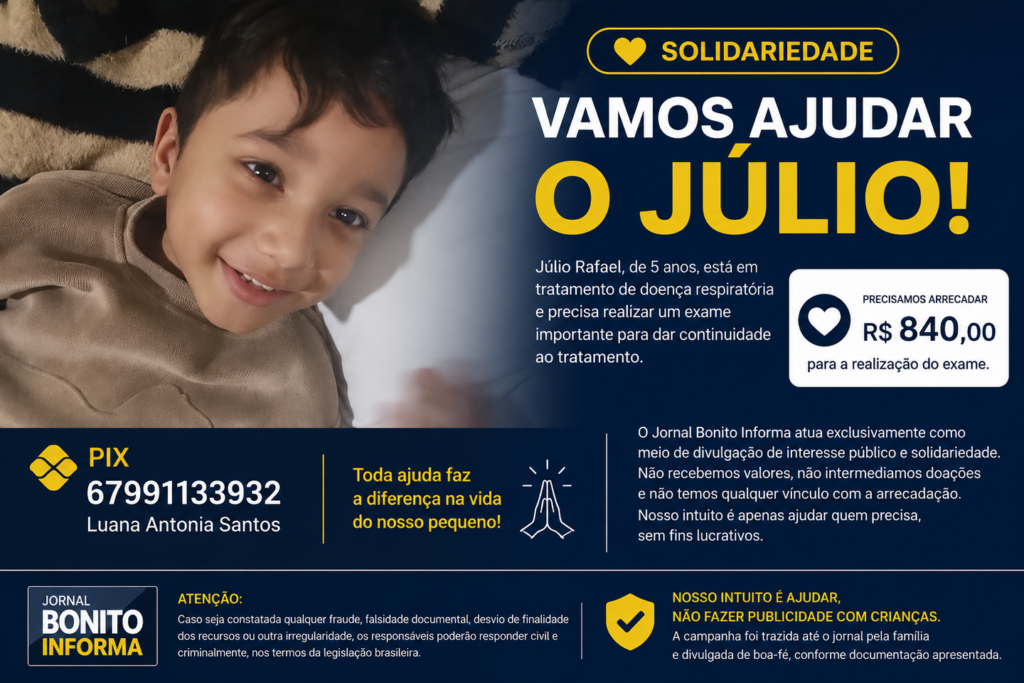 Família faz campanha para custear exame de criança de 5 anos com asma grave em MS Família faz campanha para custear exame de criança de 5 anos com asma grave em MS
