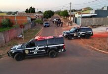 Dois suspeitos morrem em confronto com a polícia durante operação contra facção em MS