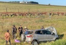 Acidente entre Dourados e Ponta Porã mata três pessoas na manhã deste sábado