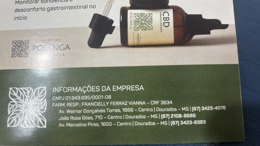 Fibromialgia: Farmácia de Dourados manipula o Canabidiol mediante prescrição médica Fibromialgia: Farmácia de Dourados manipula o Canabidiol mediante prescrição médica
