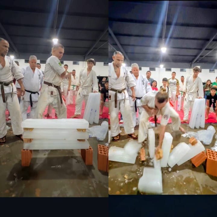 Lucas Palacio Galhardo, atleta douradense, é exemplo de superação entre o karatê e o kickboxing