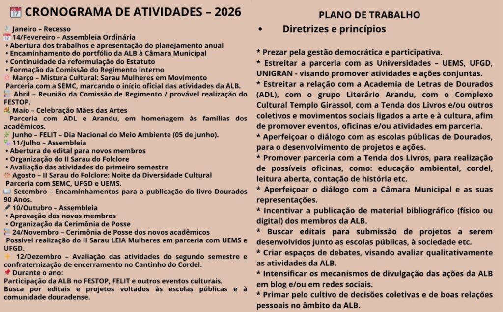 Professora Ilsyane Kmitta é eleita presidenta da Academia de Letras do Brasil/Dourados