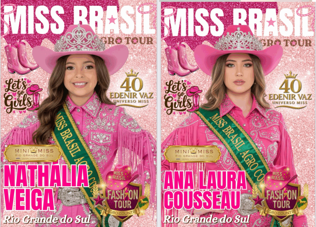 Miss Brasil Fashion Tour – Agro Universe 2025 encanta o Rio Grande do Sul Miss Brasil Fashion Tour – Agro Universe 2025 encanta o Rio Grande do Sul