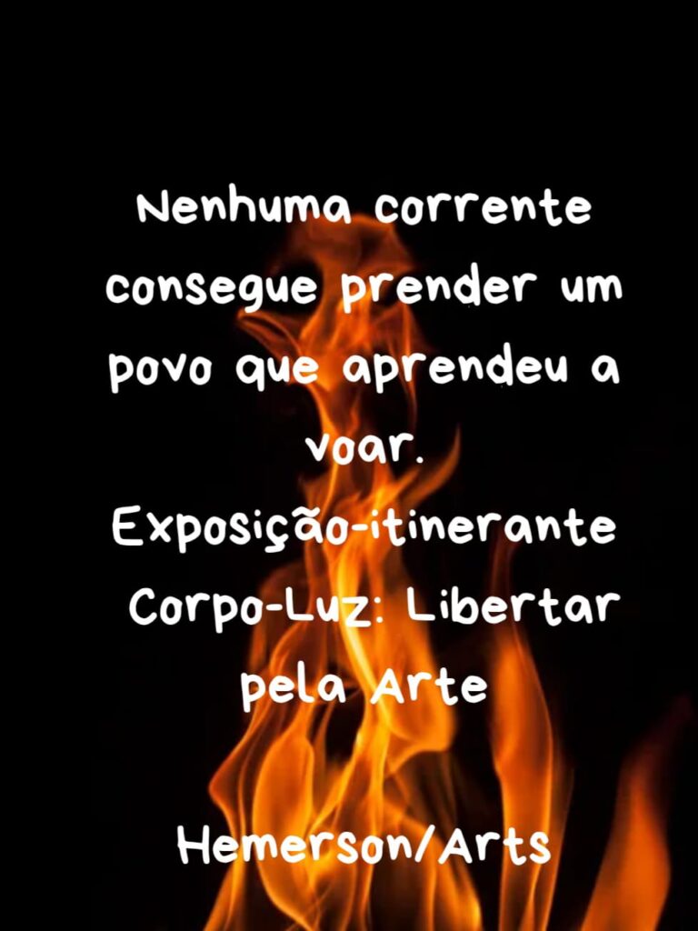 'Exposição Corpo-Luz: Libertar pela Arte', de Hemerson, percorre Bonito