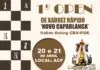 1º Open de Xadrez Rápido Novo Capablanca será disputado no final de semana na Capital