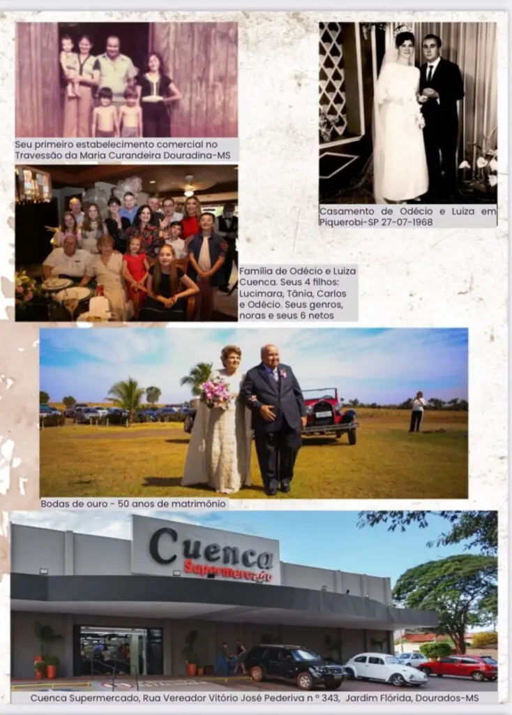 História: em livro, viúva e filhas reverenciam memória do empresário Odécio Cuenca História: em livro, viúva e filhas reverenciam memória do empresário Odécio Cuenca