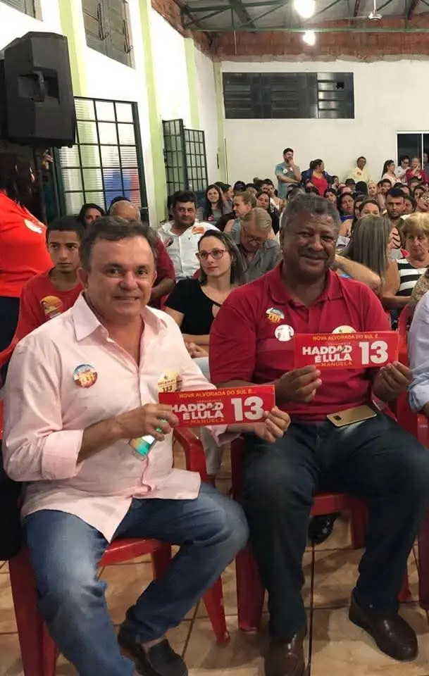 João Grandão será o vice de Rosa Dantas no Diretório Municipal do PT João Grandão será o vice de Rosa Dantas no Diretório Municipal do PT