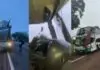 Ônibus de viagem e caminhão colidem na BR-262; há mortos e feridos em MS