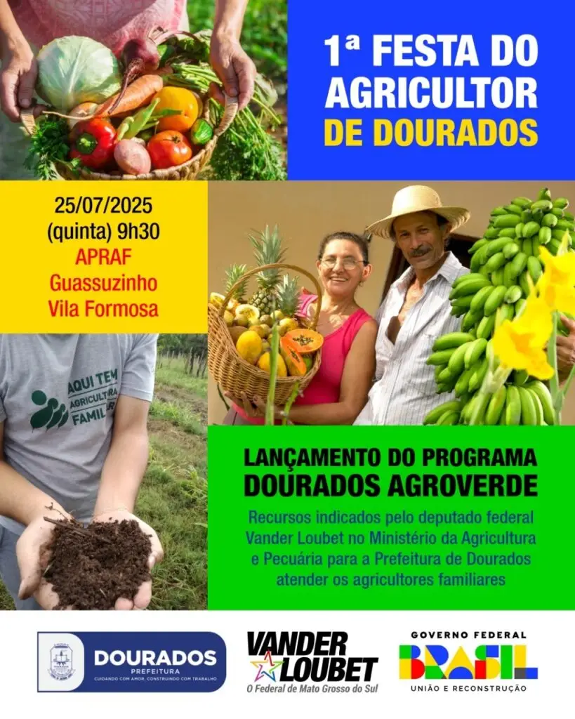 Em Dourados, Vander entrega fertilizantes e reforça compromisso com a agricultura familiar Em Dourados, Vander entrega fertilizantes e reforça compromisso com a agricultura familiar