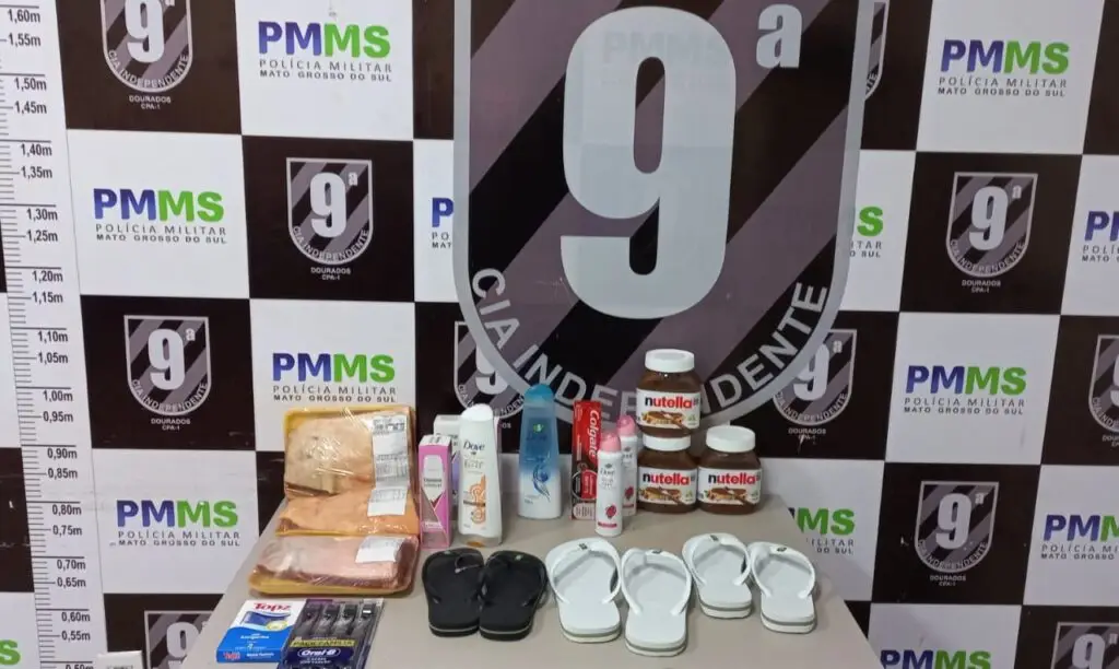 Mulher é presa por furtar R$ 650 em produtos de supermercado em Dourados