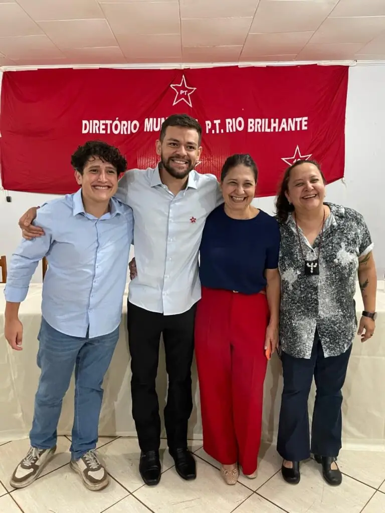 Rio Brilhante: acadêmico de 21 anos, Vitor Alegre, assume a presidência do PT