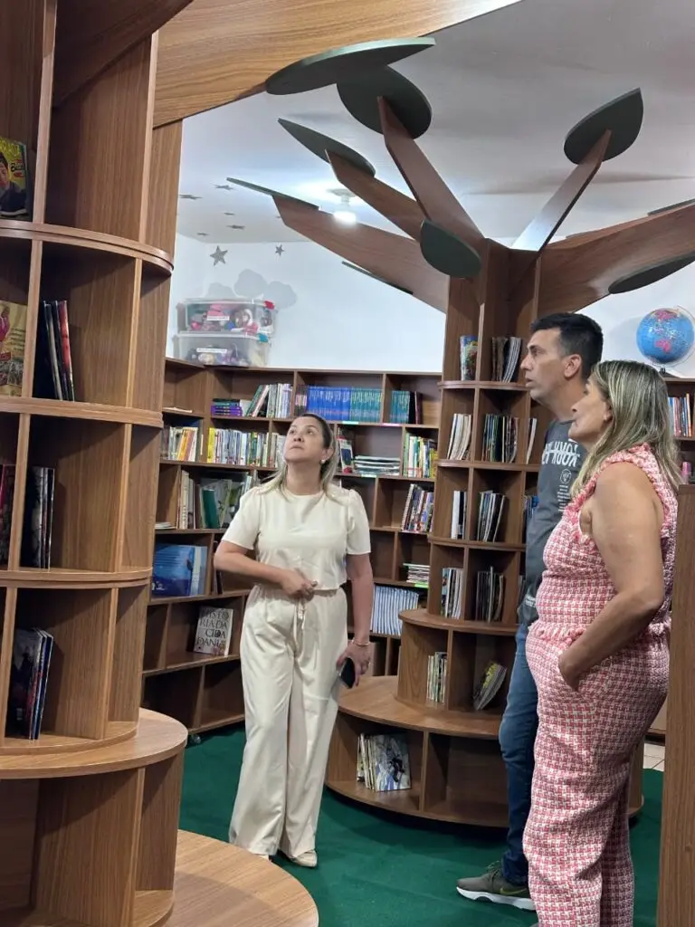 Biblioteca renovada e tecnologia: Lia transforma realidade de escolas em Dourados