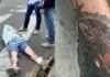 Foragido é reconhecido por tatuagem de carpa após ser atropelado