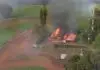 Conflito em Caarapó: indígenas armados invadem e ateiam fogo em propriedade rural