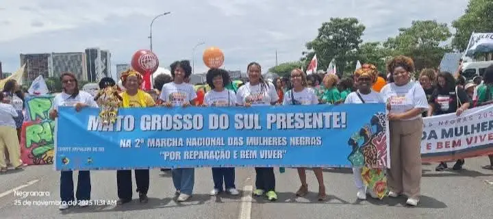Mulheres Negras de MS na 2ª Marcha: Racismo, a Violência e pelo Bem Viver Mulheres Negras de MS na 2ª Marcha: Racismo, a Violência e pelo Bem Viver