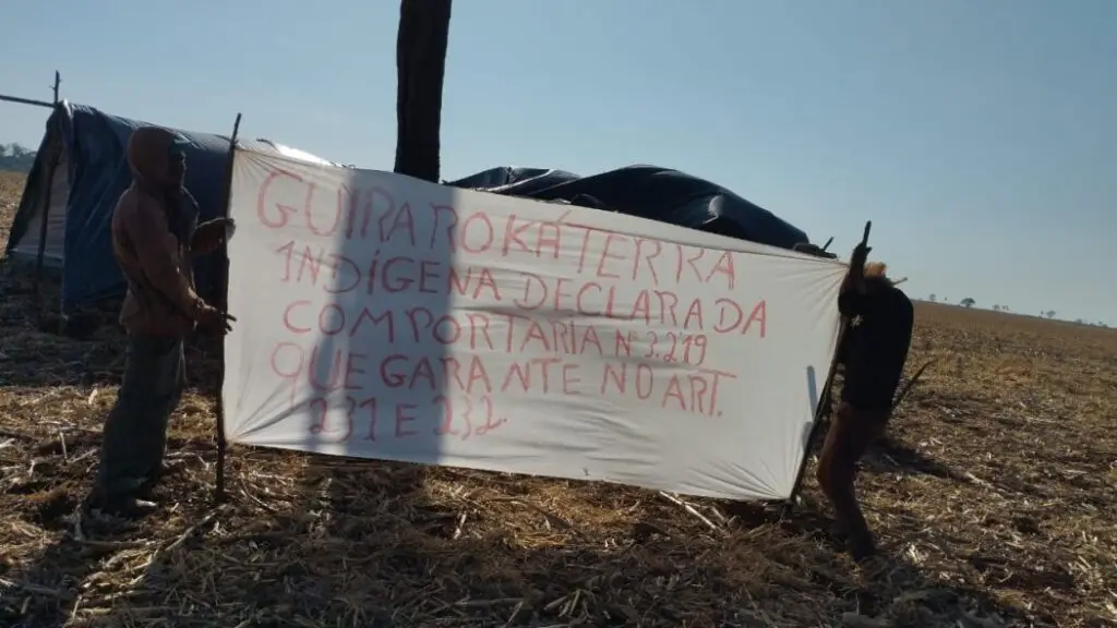 Caarapó: Aty Guasu denuncia tortura na retomada da Terra Indígena Guyraroká: “ato de terror”
