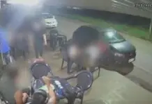 Briga de casal termina em agressões e ação da polícia em lanchonete