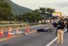 Colisão entre motocicletas deixa um morto e dois feridos em rodovia