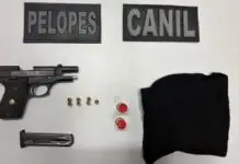 Polícia encontra bicicleta e arma utilizados em assassinato de homem; suspeito fugiu