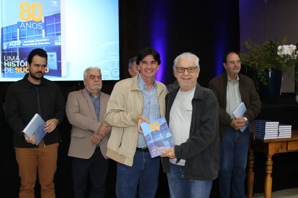 Com livro histórico, ACED abre atividades comemorativas dos 80 anos da entidade Com livro histórico, ACED abre atividades comemorativas dos 80 anos da entidade
