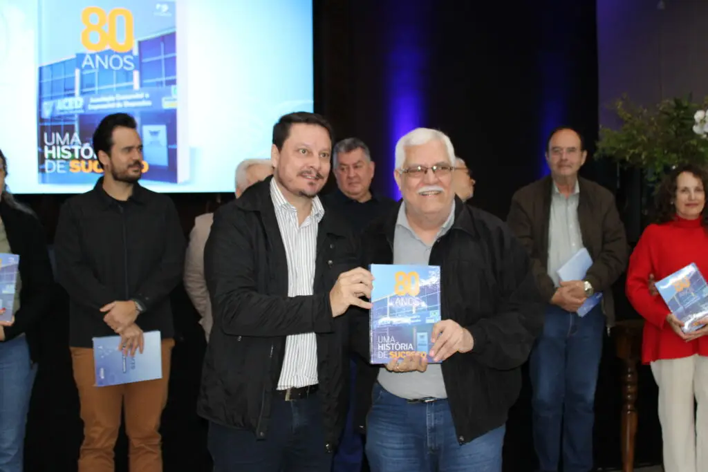Com livro histórico, ACED abre atividades comemorativas dos 80 anos da entidade Com livro histórico, ACED abre atividades comemorativas dos 80 anos da entidade