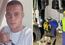 Jovem morre esmagado por caminhão enquanto realizava reparos