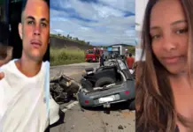 Carro que partiu ao meio era de suspeito de matar namorada horas antes