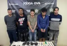 Polícia prende cinco integrantes de quadrilha de furtos a apartamentos de luxo