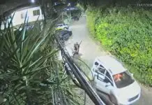 Bandidos com fuzis rendem porteiros e invadem condomínio em fuga após ataque à comunidade