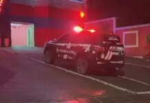 Quarto de motel pega fogo e homem pula muro para fugir