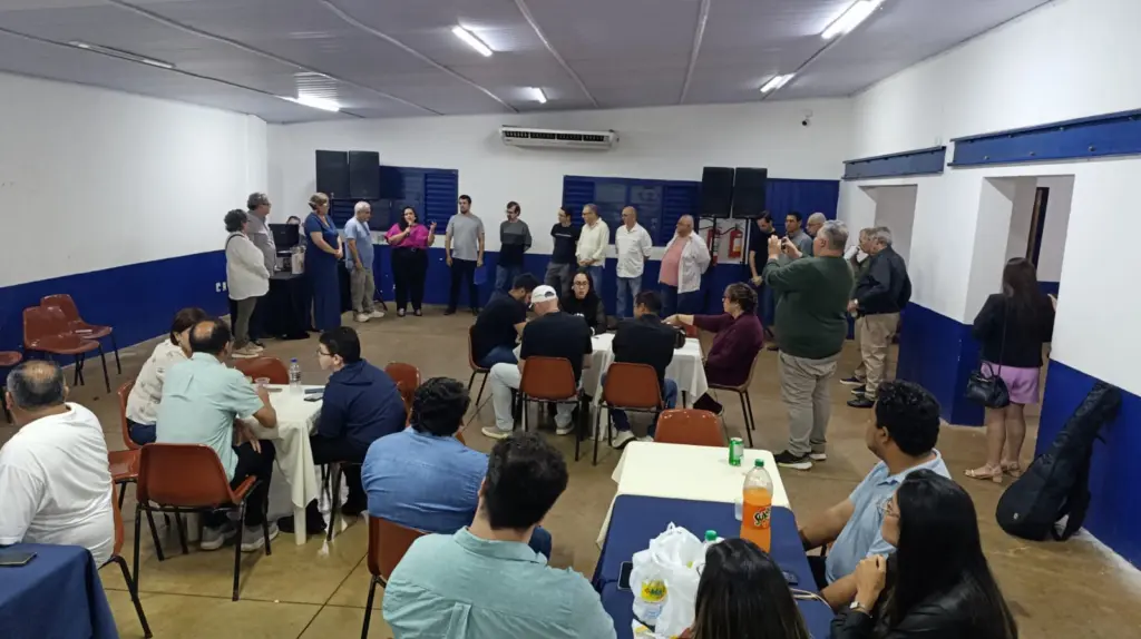 Sinjorgran empossa, na Seleta, nova diretoria presidida por Fabiane Dorta Sinjorgran empossa, na Seleta, nova diretoria presidida por Fabiane Dorta