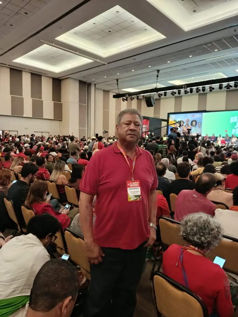 João Grandão participa do Encontro Nacional do PT com a presença de Lula para a posse de Edinho e Vander